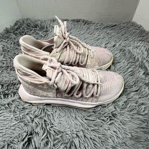 Nike Zoom KD 10 Sneakers 5.5Y Womens 7 Aunt Pearl Pink White Sail Basketball